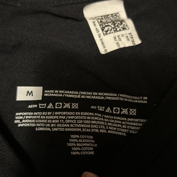 Men’s black airplane shirt, size medium 2/$15 - Picture 3 of 3